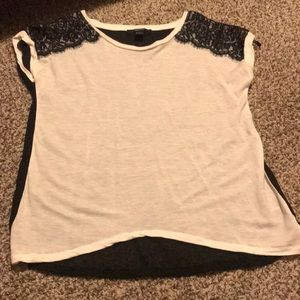 FOREVER 21 shirt (see through back) S